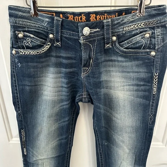 Rock Revival Women's Sasha Flare Jean Size 27